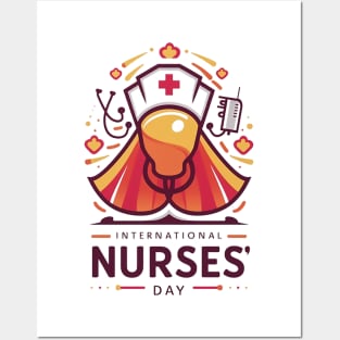 INTERNATIONAL NURSES' DAY Posters and Art